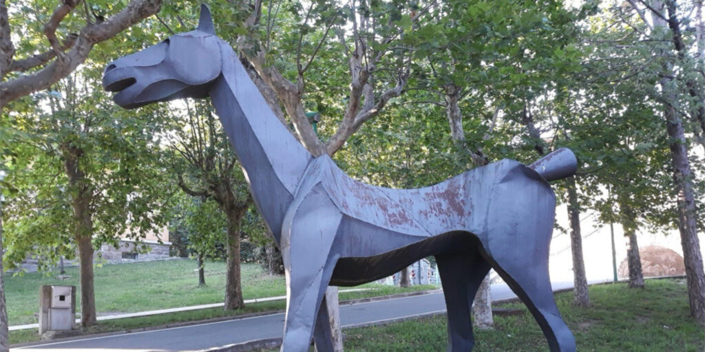 Marco Cavallo Bronze Statue